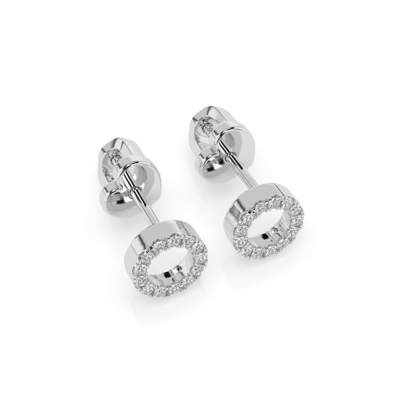 Gold Earrings «Shine» - 3 Gold Earrings «Shine» - 3