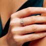 Silver ring &amp;quot;Nail&amp;quot; - 2