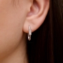 Silver earrings "Isabella" - 1 Silver earrings "Isabella" - 1