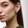 Silver earrings "Silvia" - 1 Silver earrings "Silvia" - 1