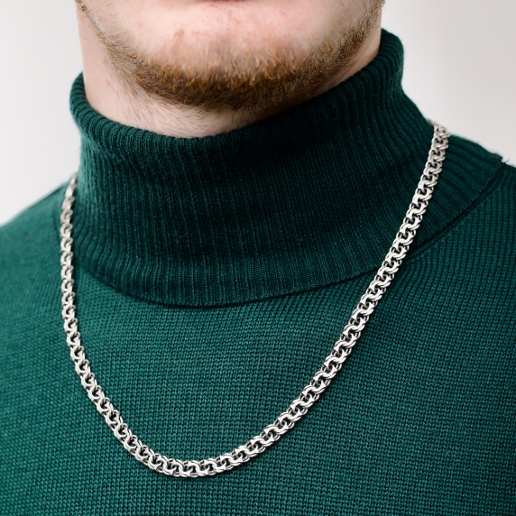 Silver chain "Bismarck" - 6 Silver chain "Bismarck" - 6