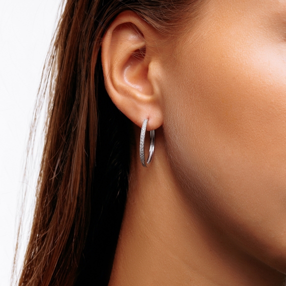 Silver earrings "Moonlight" - 2 Silver earrings "Moonlight" - 2