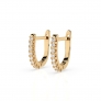 Gold Earrings «Grace» - 1