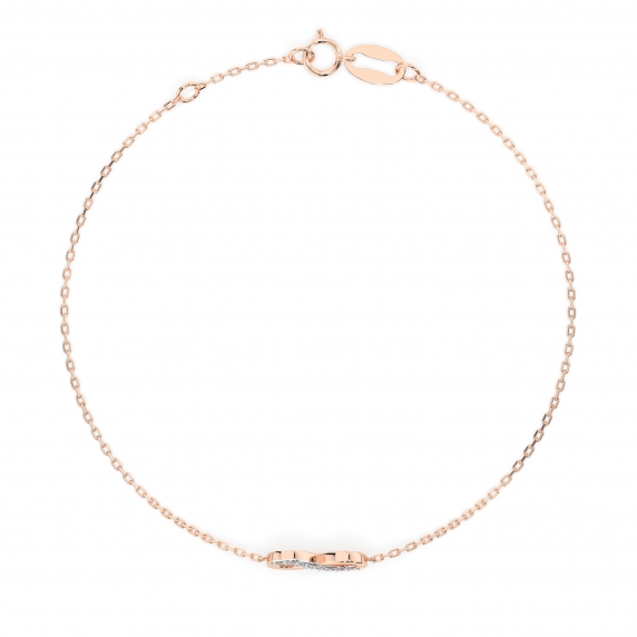 Gold bracelet &amp;quot;Infinity&amp;quot; - 3