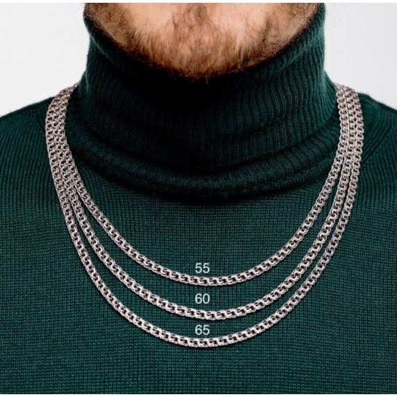 Silver chain "Ramses" - 6 Silver chain "Ramses" - 6