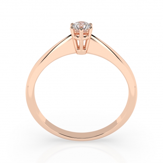 Gold Ring «Brilliance» - 3