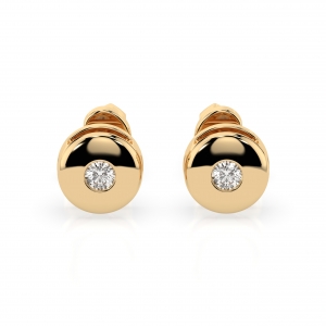 Gold Earrings &laquo;Enchantment&raquo;