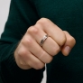 Silver ring "Vector" - 4 Silver ring "Vector" - 4