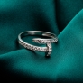 Silver ring &amp;quot;Nail&amp;quot; - 5