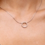 Silver necklace "Grace" - 2 Silver necklace "Grace" - 2