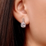 Silver earrings "Fantasy" - 3 Silver earrings "Fantasy" - 3