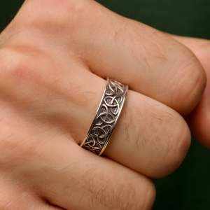 Silver ring "Credo"