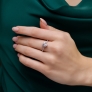 Silver ring "Heart" - 3 Silver ring "Heart" - 3
