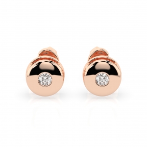 Gold Earrings &laquo;Enchantment&raquo;