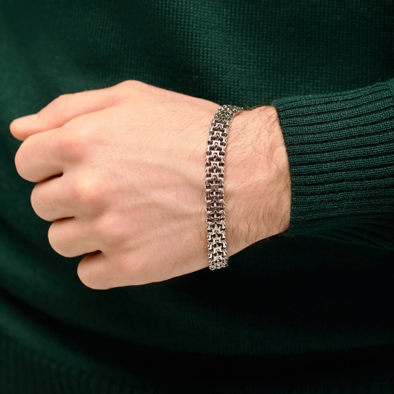 Silver chain "Pharaoh" - 3 Silver chain "Pharaoh" - 3