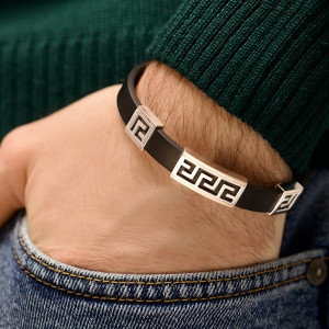 Silver bracelet "Count"