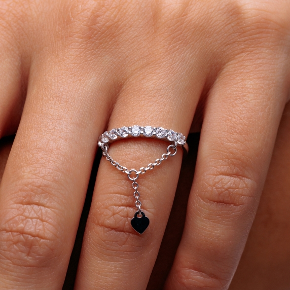 Silver ring "Love" - 3 Silver ring "Love" - 3
