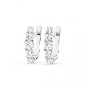 Gold Earrings &laquo;Rhythm&raquo;