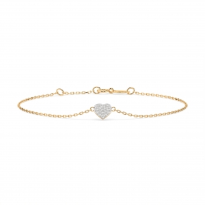 Gold bracelet "Love"