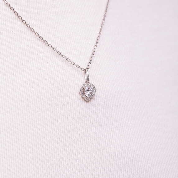 Silver pendant "Heart" - 3 Silver pendant "Heart" - 3