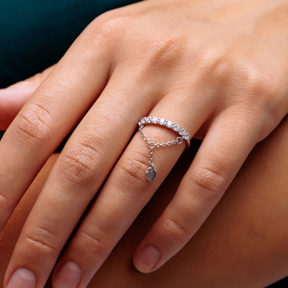 Silver ring "Love" - 1 Silver ring "Love" - 1