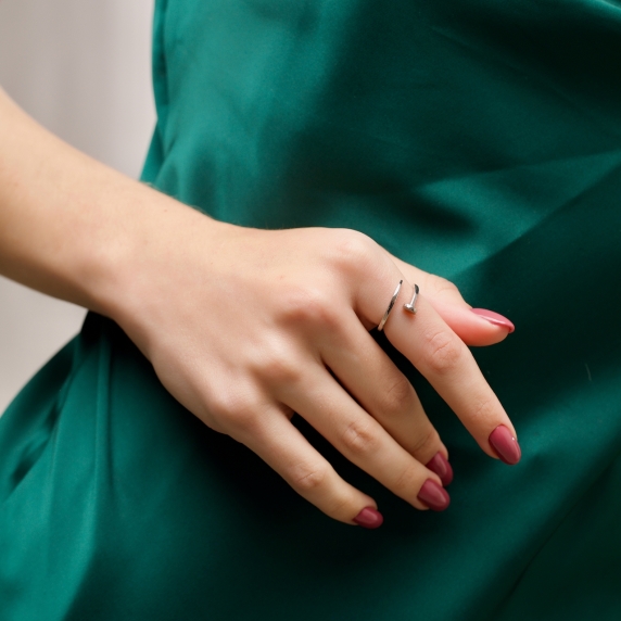 Silver ring "Nail" - 3 Silver ring "Nail" - 3