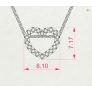 Gold Necklace «Love» - 4 Gold Necklace «Love» - 4