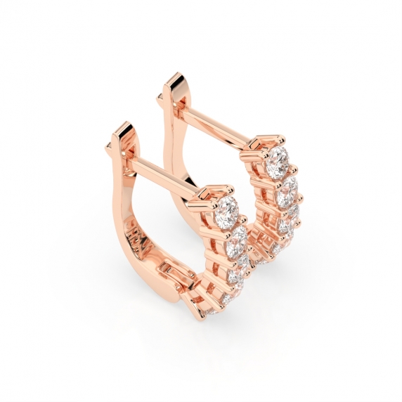 Gold Earrings «Fantasy» - 2