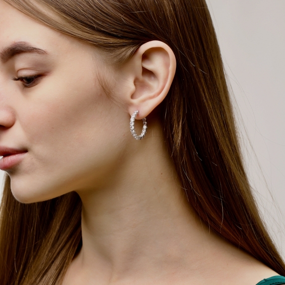 Silver earrings "Eliza" - 4 Silver earrings "Eliza" - 4