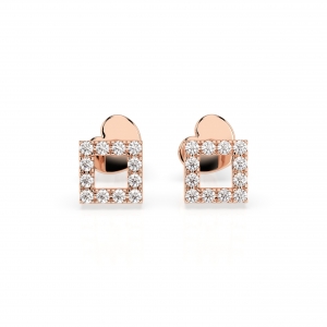 Gold Earrings &laquo;Elegy&raquo;