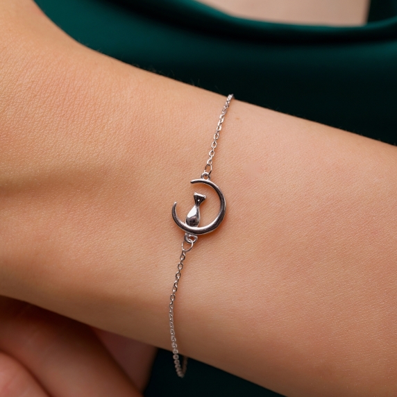 Silver bracelet "Moon" - 3 Silver bracelet "Moon" - 3
