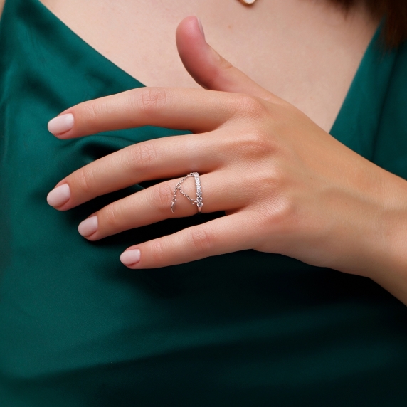 Silver ring "Love" - 7 Silver ring "Love" - 7