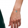 Silver bracelet "Heart" - 3 Silver bracelet "Heart" - 3