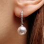 Silver earrings &amp;quot;Melody&amp;quot; - 3
