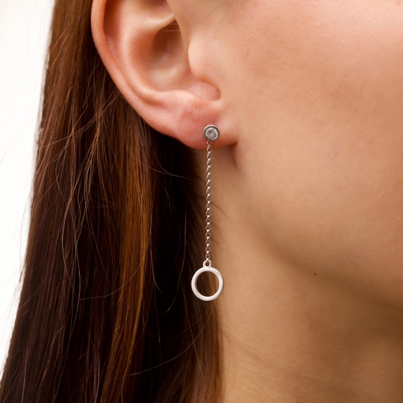 Silver earrings "Inspiration" - 1 Silver earrings "Inspiration" - 1