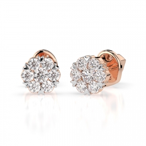 Gold Earrings &laquo;Elegance&raquo;