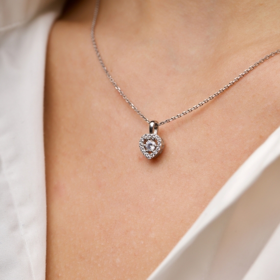 Silver pendant "Heart" - 1 Silver pendant "Heart" - 1