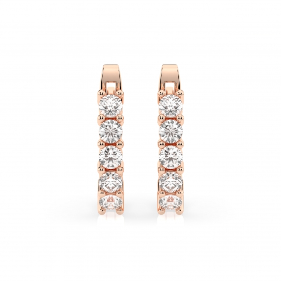 Gold Earrings «Fantasy» - 3