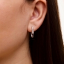 Silver earrings "Isabella" - 3 Silver earrings "Isabella" - 3