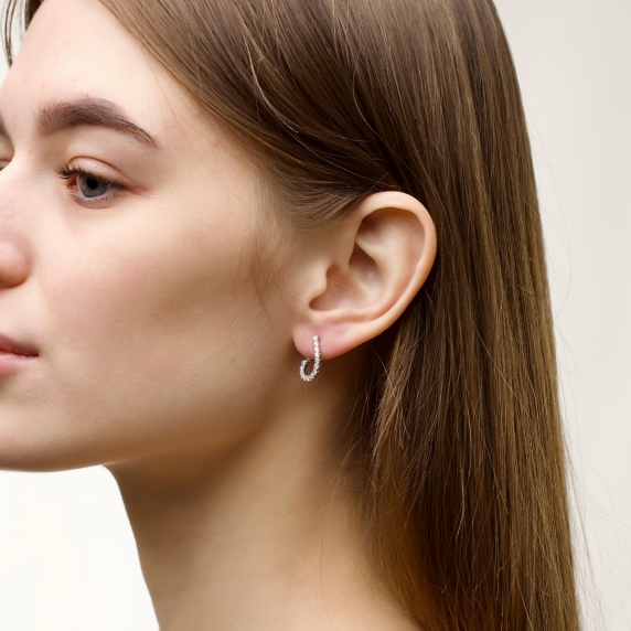 Silver earrings &amp;quot;Marianna&amp;quot; - 3
