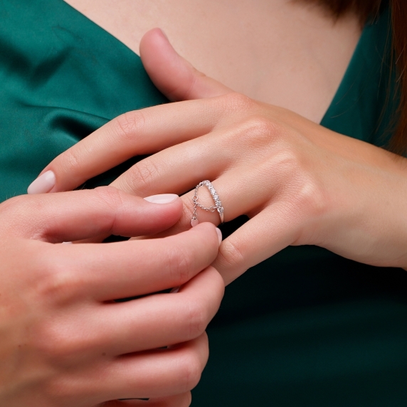 Silver ring &amp;quot;Love&amp;quot; - 4