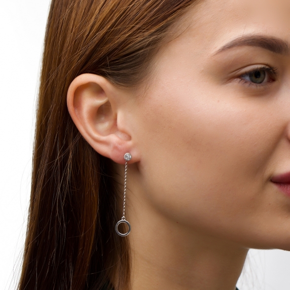 Silver earrings "Inspiration" - 3 Silver earrings "Inspiration" - 3