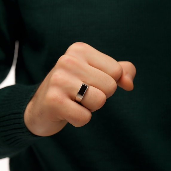 Silver ring "Thunder" - 2 Silver ring "Thunder" - 2