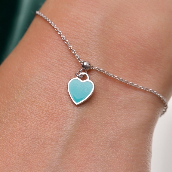 Silver bracelet "Heart" - 4 Silver bracelet "Heart" - 4