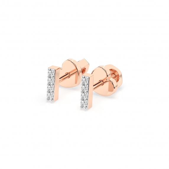 Gold Earrings «Aura» - 1 Gold Earrings «Aura» - 1
